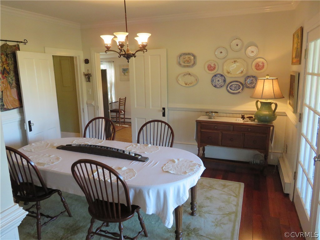 5900 Sharps Road Warsaw, VA 22572 - Photo 22 of 50 a dining room with furniture and window