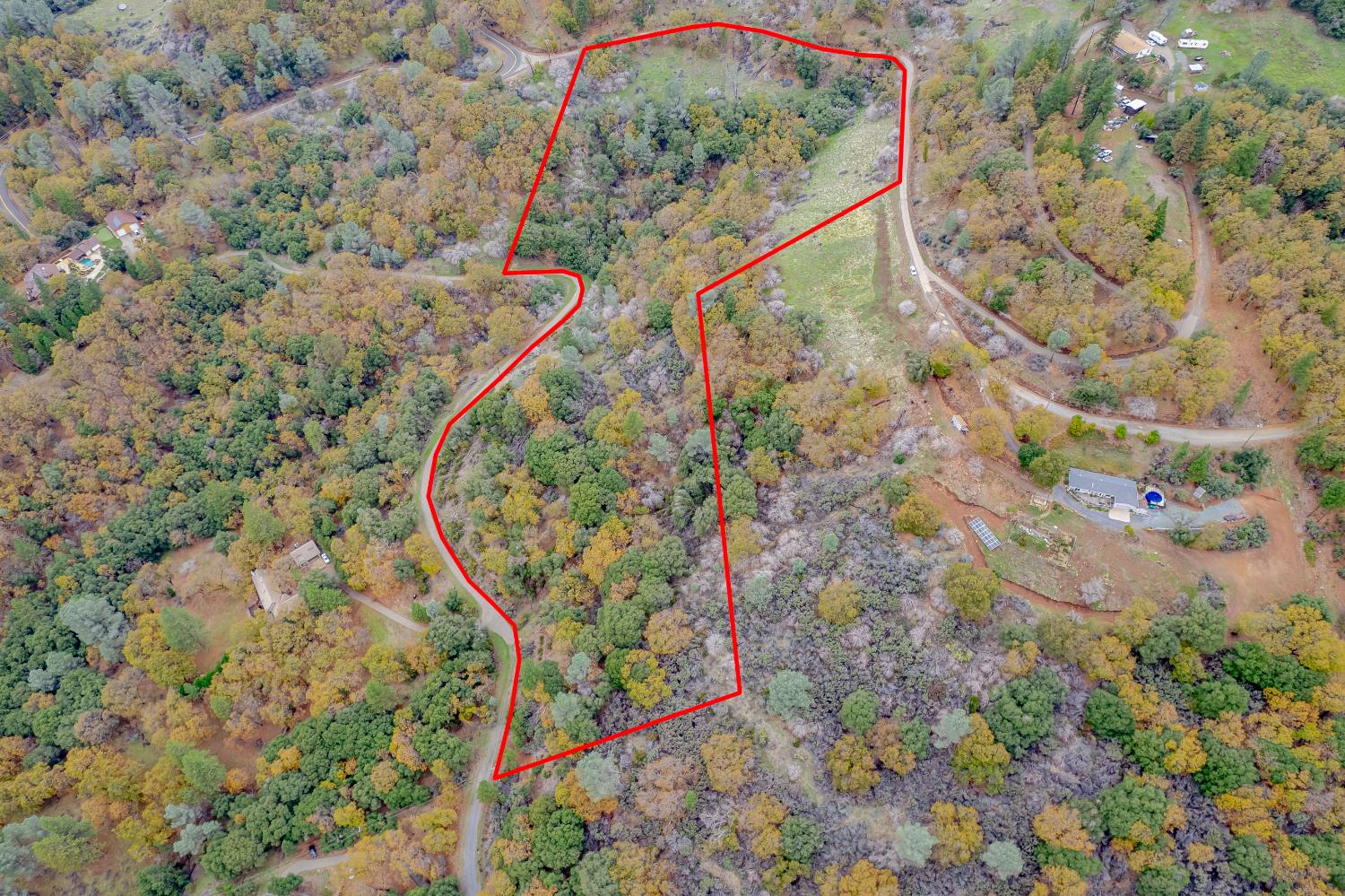 3841 Braden Road Camino, CA 95709 - Photo 30 of 44 a bird view of a forest