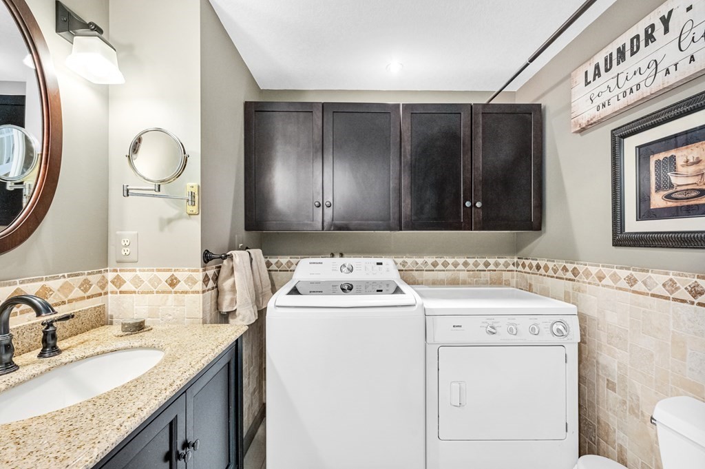 45 Scantic Road Hampden, MA 01036 - Photo 19 of 37 a bathroom with a sink and a mirror