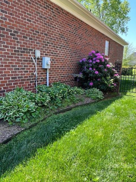 119 Blakemore Drive Shelby, NC 28152 - Photo 4 of 23 a view of a house with a backyard and garden