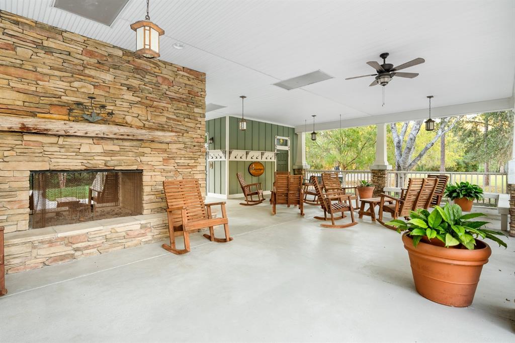 1751 Southwest 188th Street Newberry, FL 32669 - Photo 87 of 93 a view of a dining room with furniture window and outside view