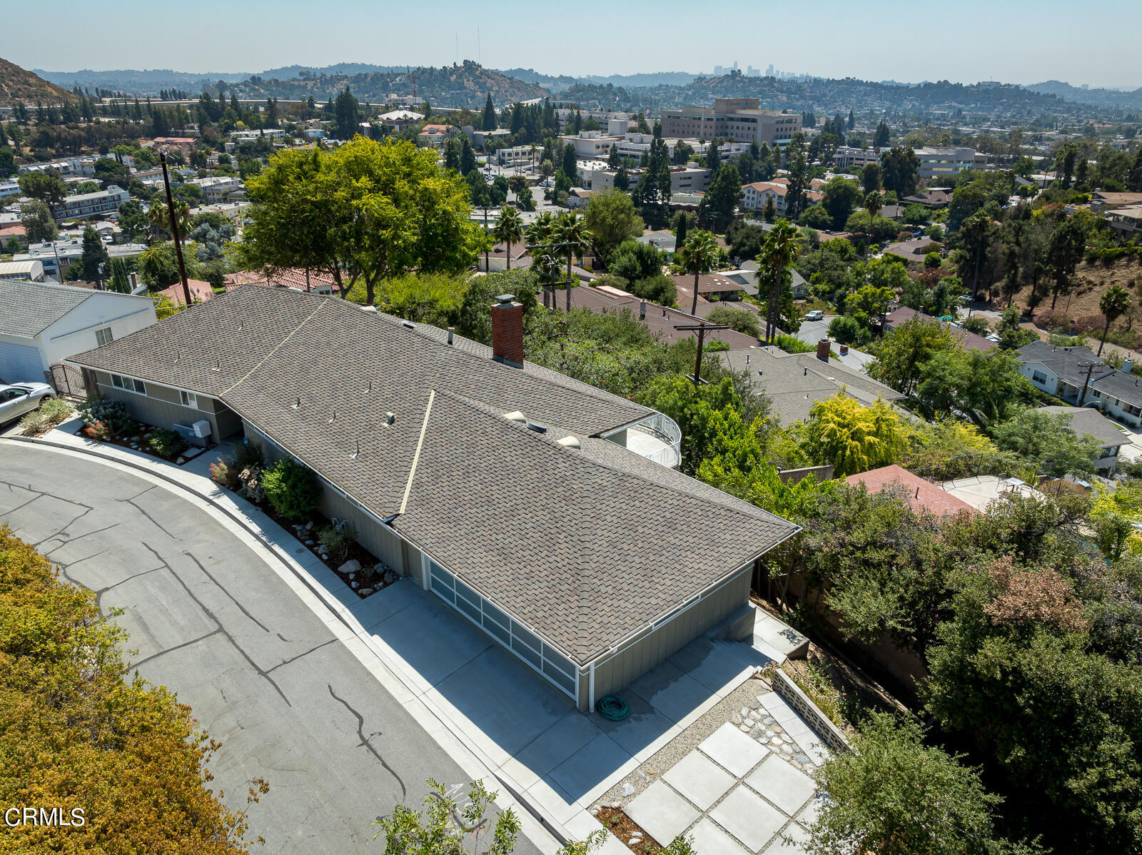 667 Glen Avenue Glendale, CA 91206 - Photo 38 of 46 an aerial view of a house