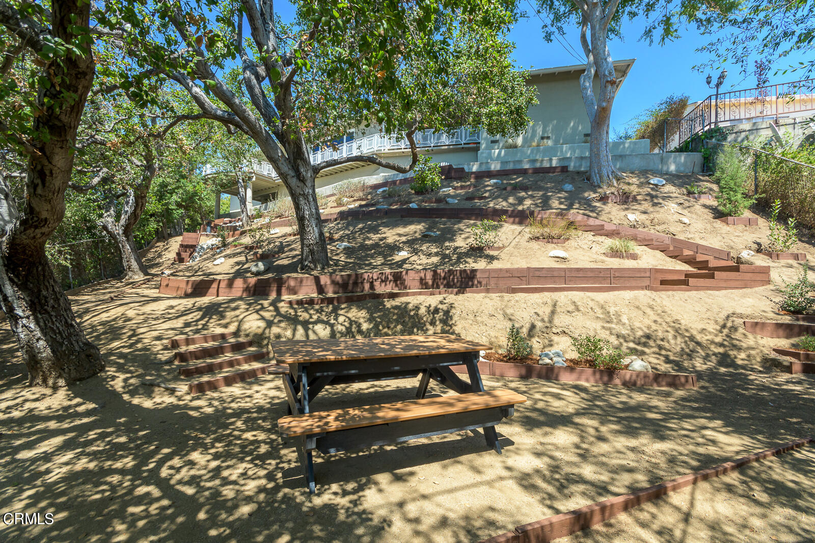 667 Glen Avenue Glendale, CA 91206 - Photo 44 of 46 a view of backyard with wooden fence
