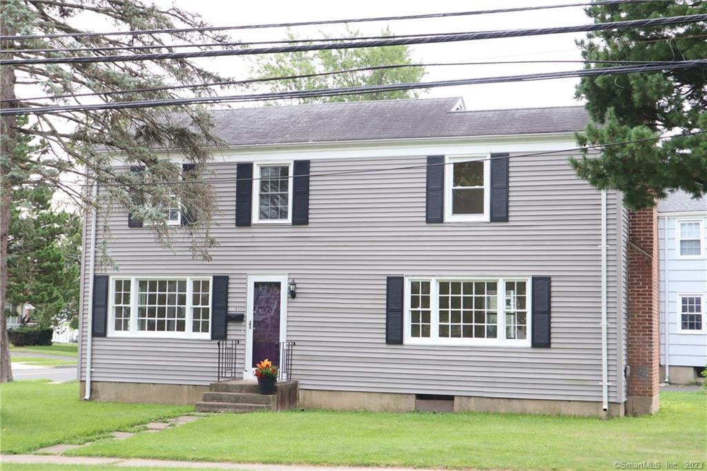 Welcome to 1193 Boulevard in West Hartford. This pretty Colonial home has been recently renovated .