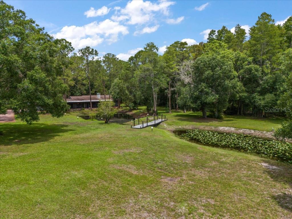 935 Ranch Road Tarpon Springs, FL 34688 - Photo 5 of 40 a view of a park with large trees