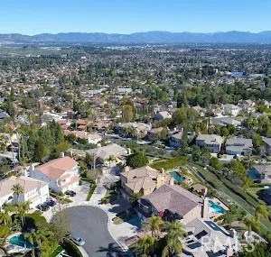 a view of a house with a swimming pool