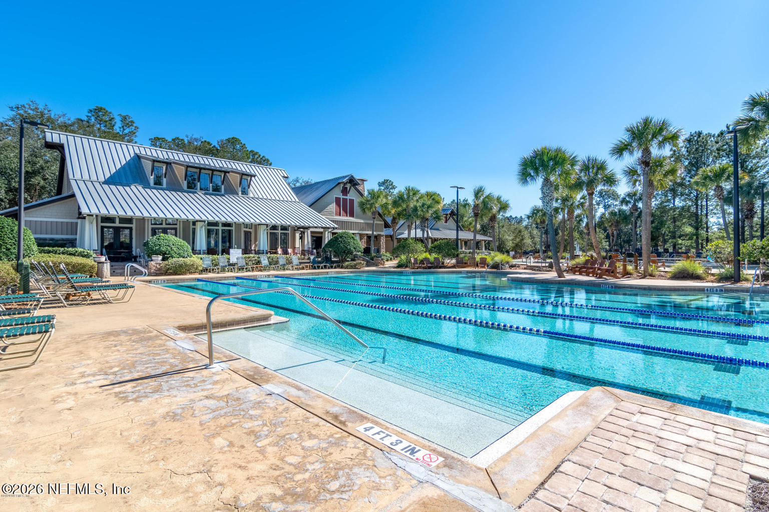821 Crystal Spring Way St. Augustine, FL 32092 - Photo 69 of 75 Amenity Centre lap pool