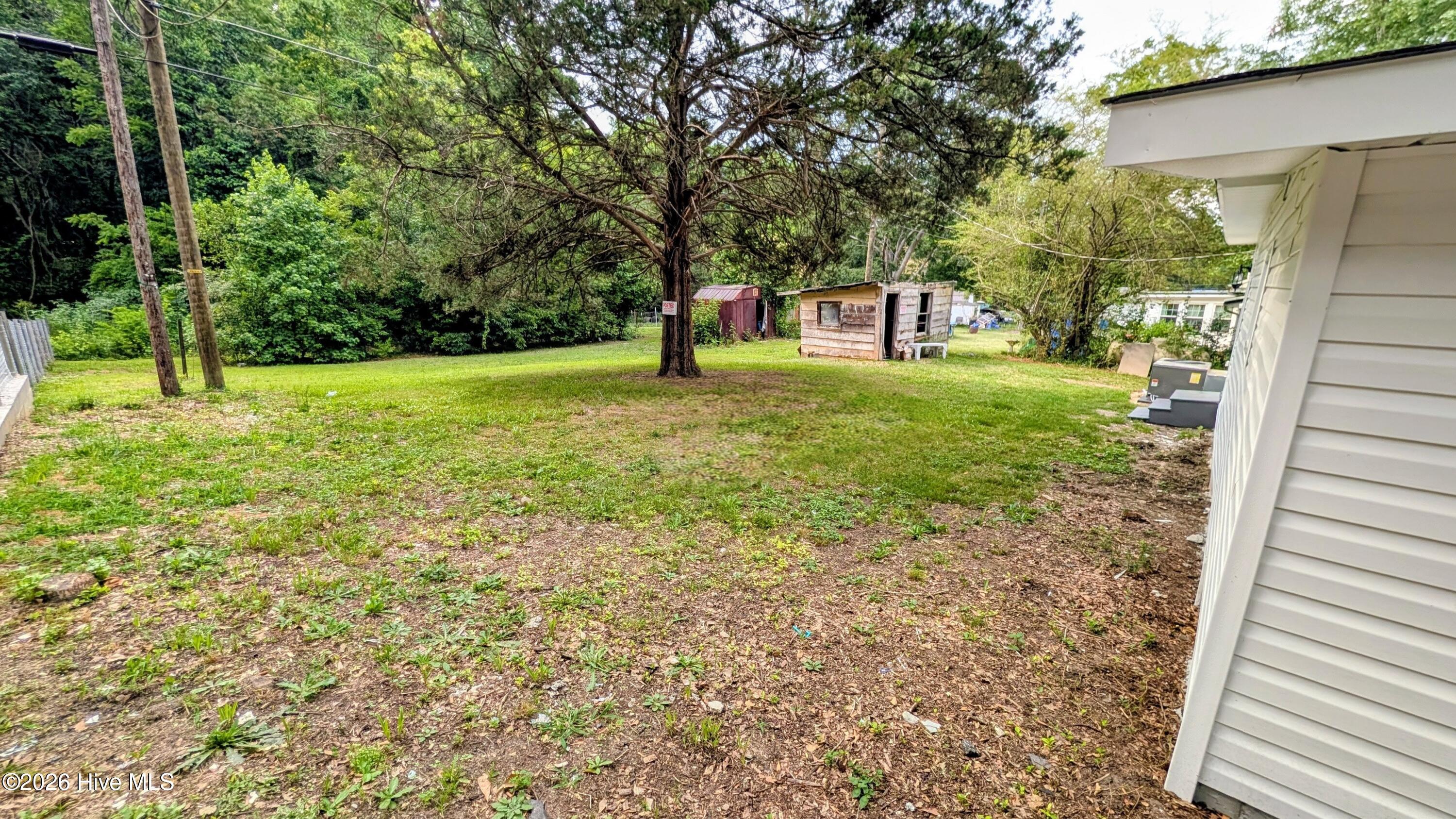 128 Dawkins Street Rockingham, NC 28379 - Photo 15 of 15 Spacious Backyard plus secondary lot