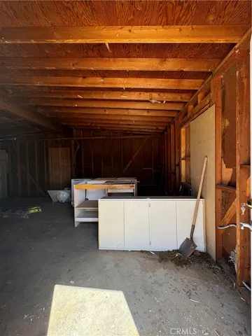 a view of an ocean & beach