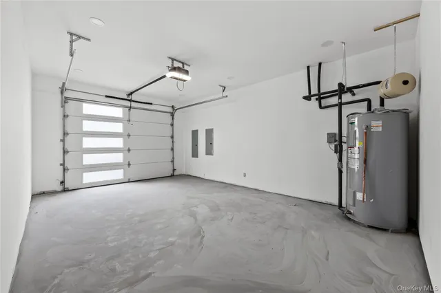 a view of a room with closet and windows