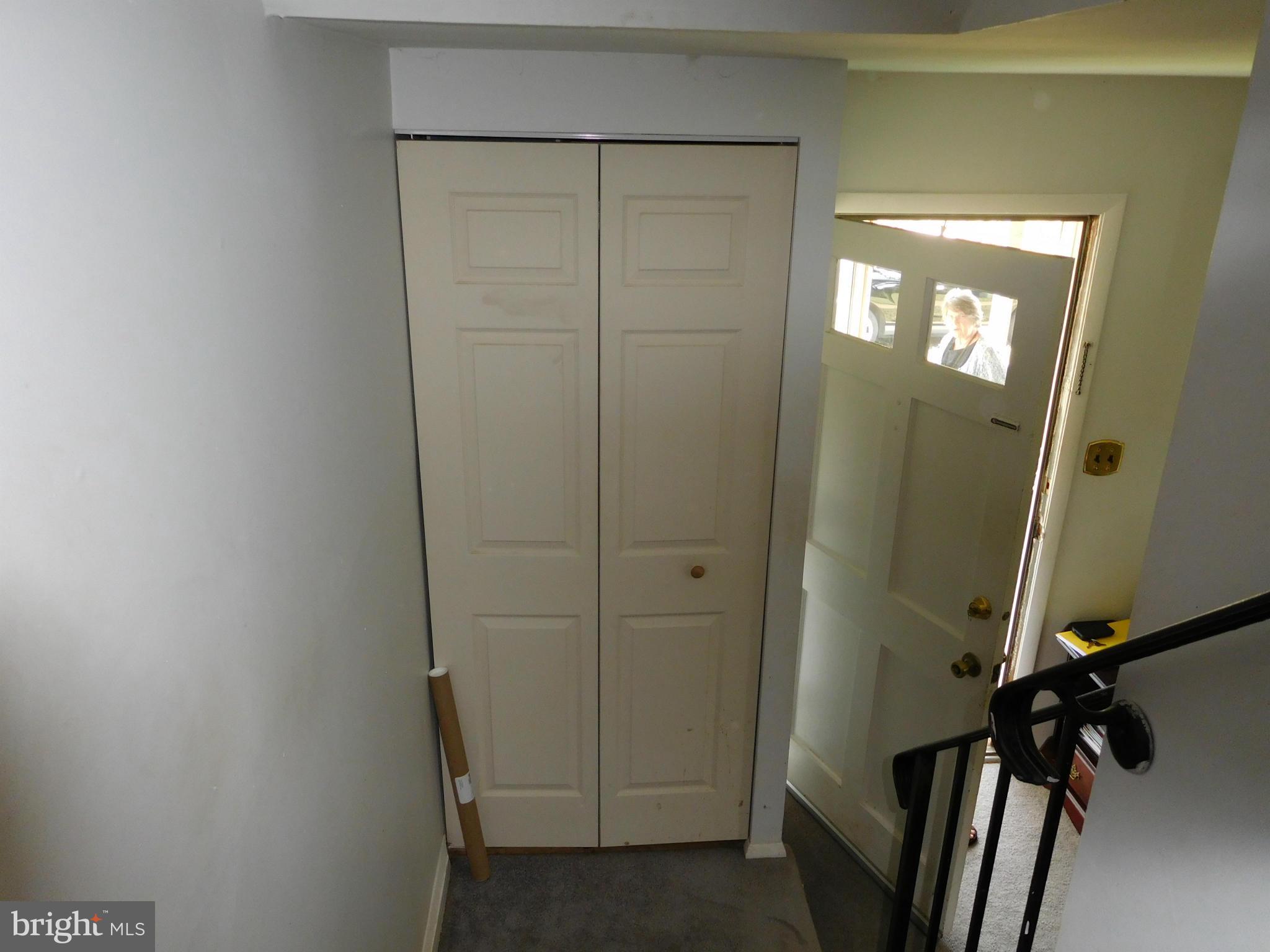 732 Mansfield Road Essex, MD 21221 - Photo 3 of 26 Living Room closet & front door