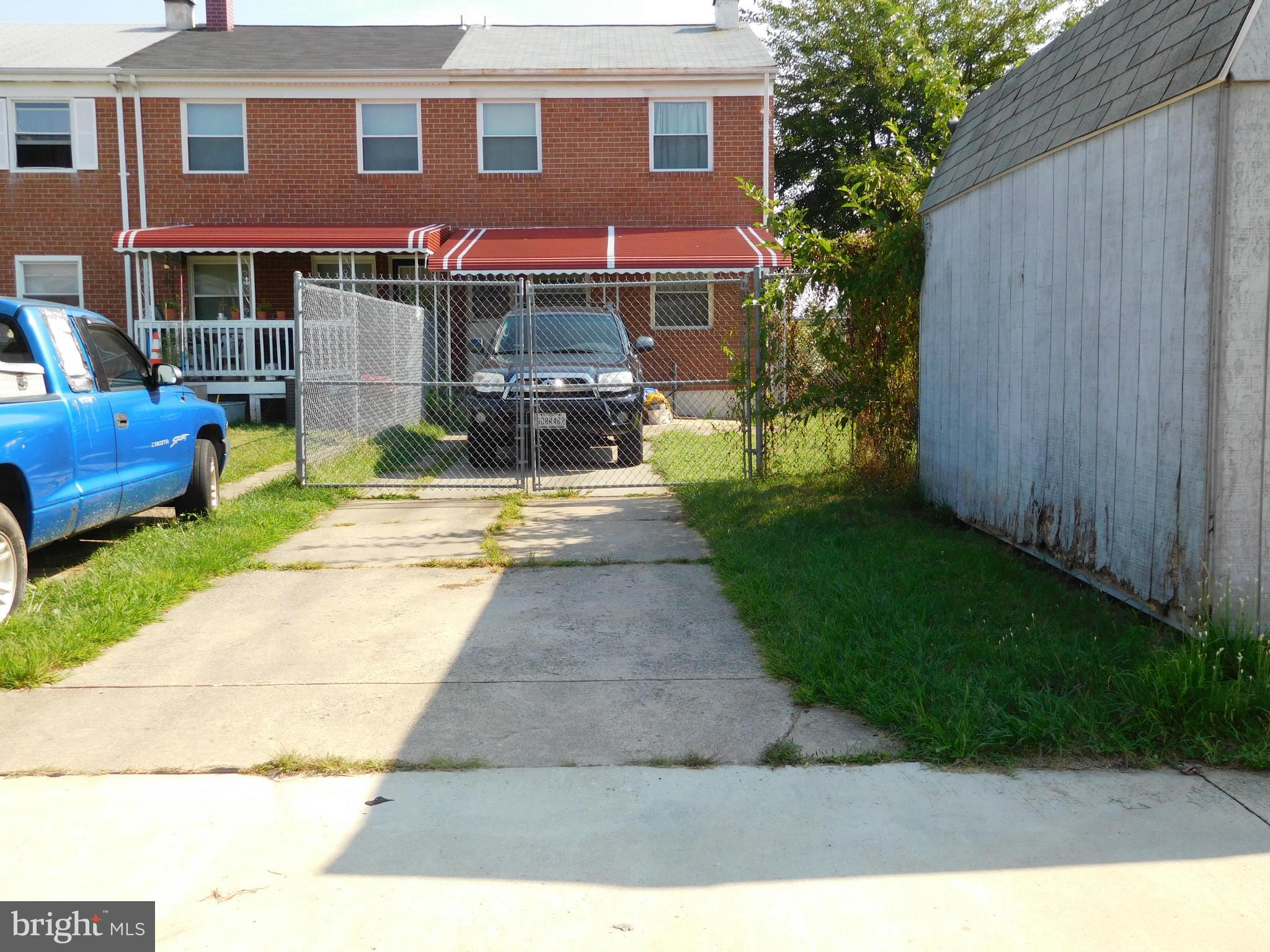 732 Mansfield Road Essex, MD 21221 - Photo 24 of 26 Rear drive & parking pad