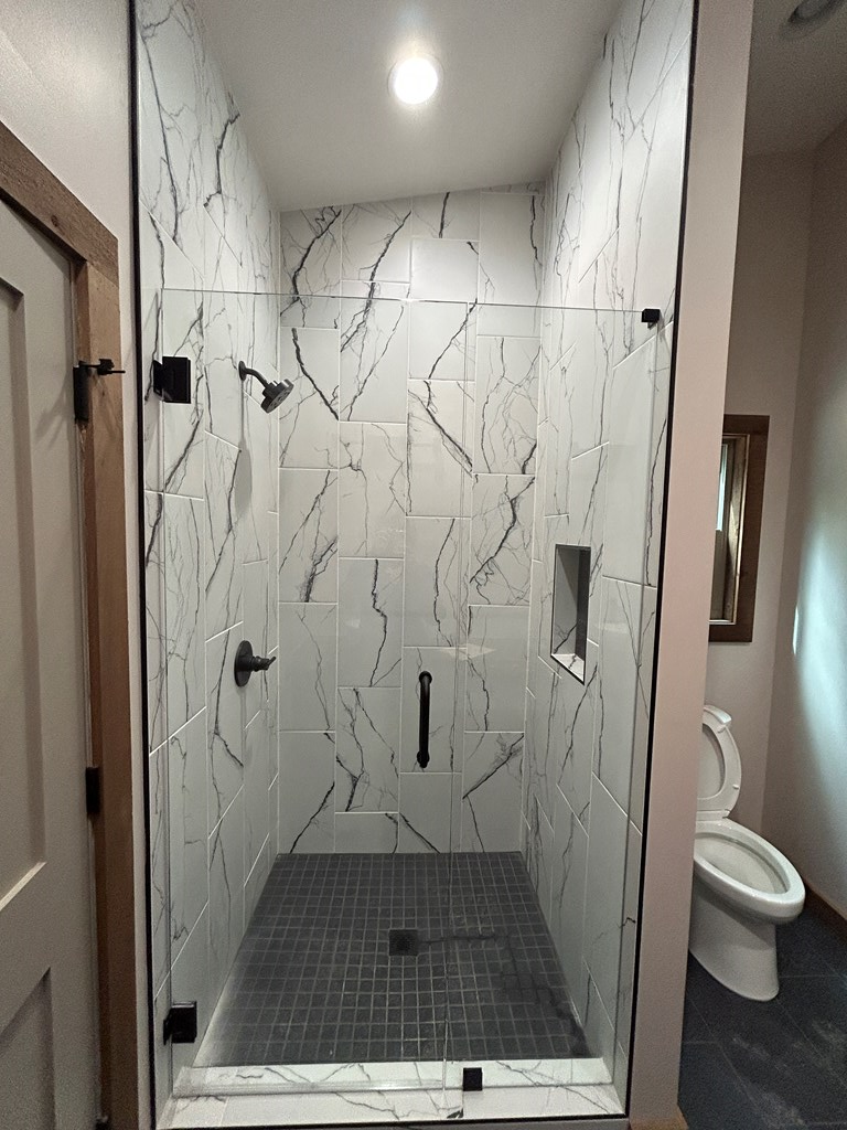 2461 Salem Road Mineral Bluff, GA 30559 - Photo 24 of 86 a bathroom with a shower