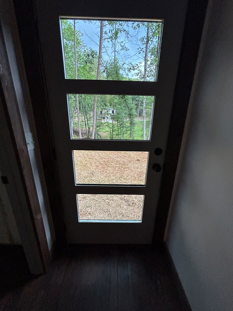 2461 Salem Road Mineral Bluff, GA 30559 - Photo 86 of 86 Side Glass Entry Door to Laundry/Mud Room