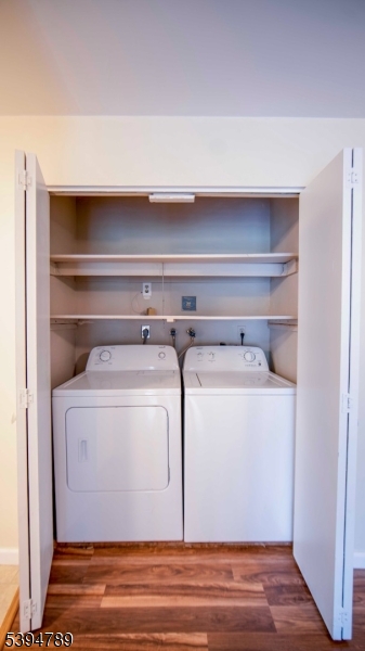 22 Sam Bonnell Drive, Unit 22 Clinton, NJ 08809 - Photo 12 of 16 a utility room with washer and dryer