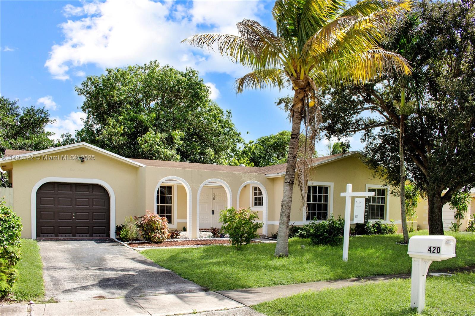 420 Southwest 62nd Avenue Margate, FL 33068 - Photo 18 of 22 a view of house with yard and green space
