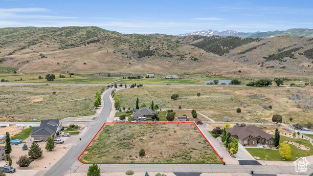 19680 South Lariat Fairview, UT 84629 - Photo 4 of 6 Drone / aerial view featuring a mountain view