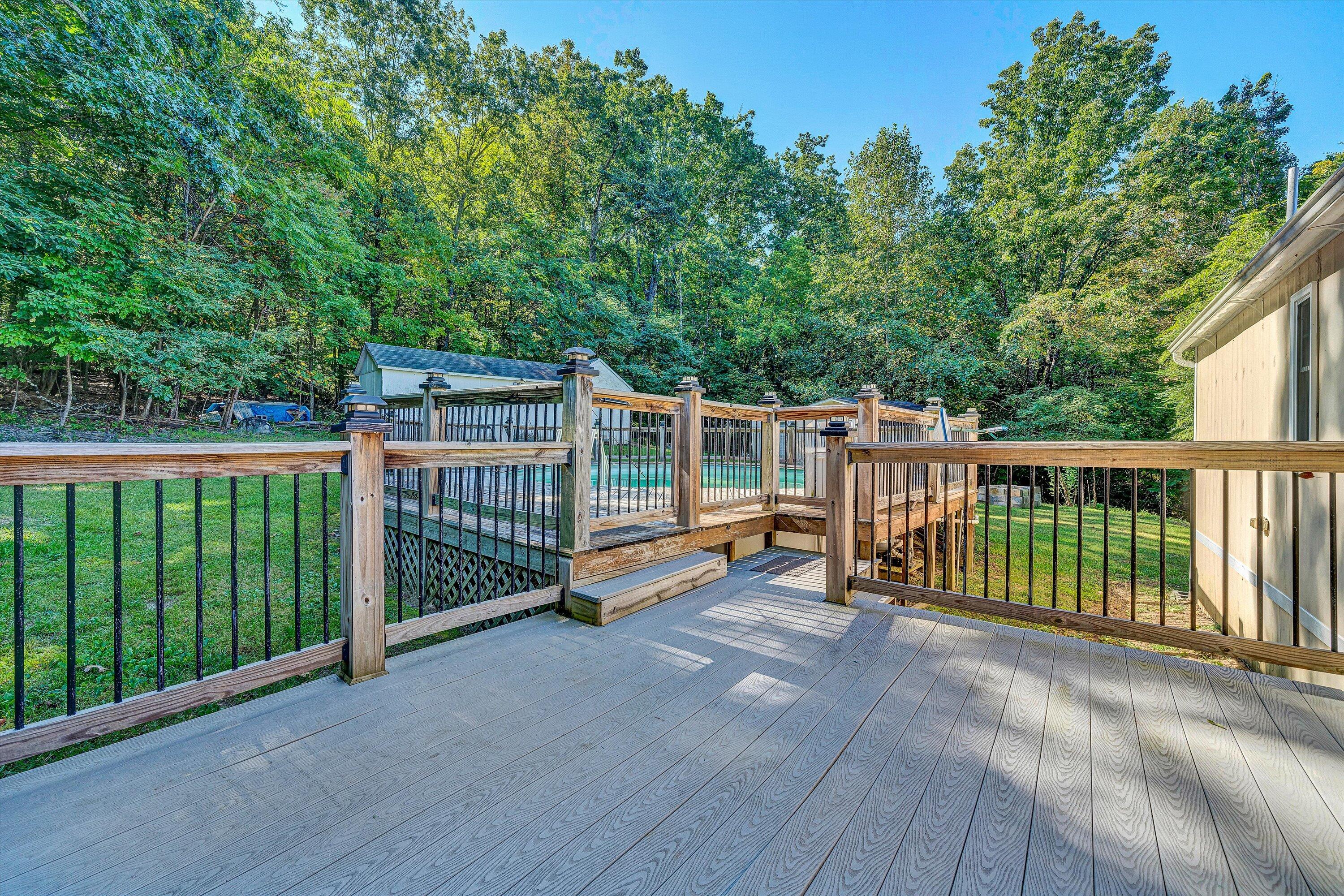 1030 Healing Springs Road Blue Ridge, VA 24064 - Photo 23 of 33 Back deck