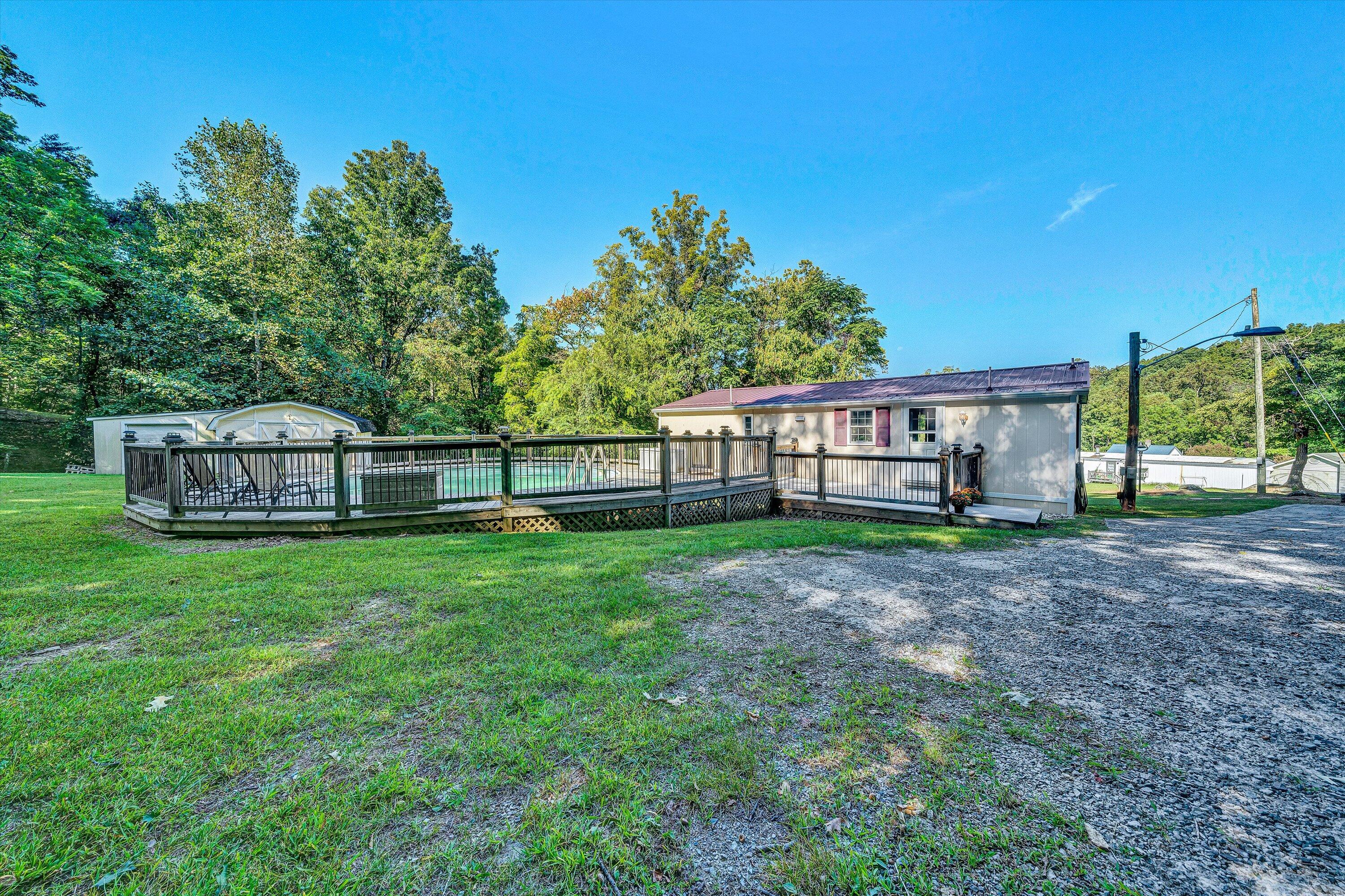1030 Healing Springs Road Blue Ridge, VA 24064 - Photo 27 of 33 side yard