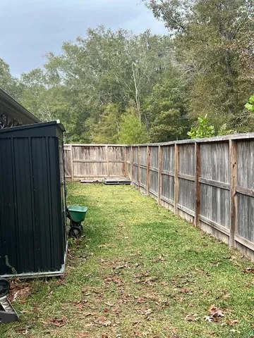 a storage and utility room
