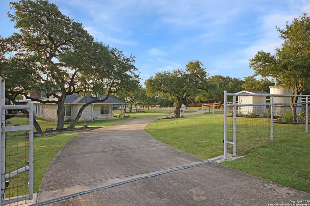a view of swimming pool with an outdoor space and seating area