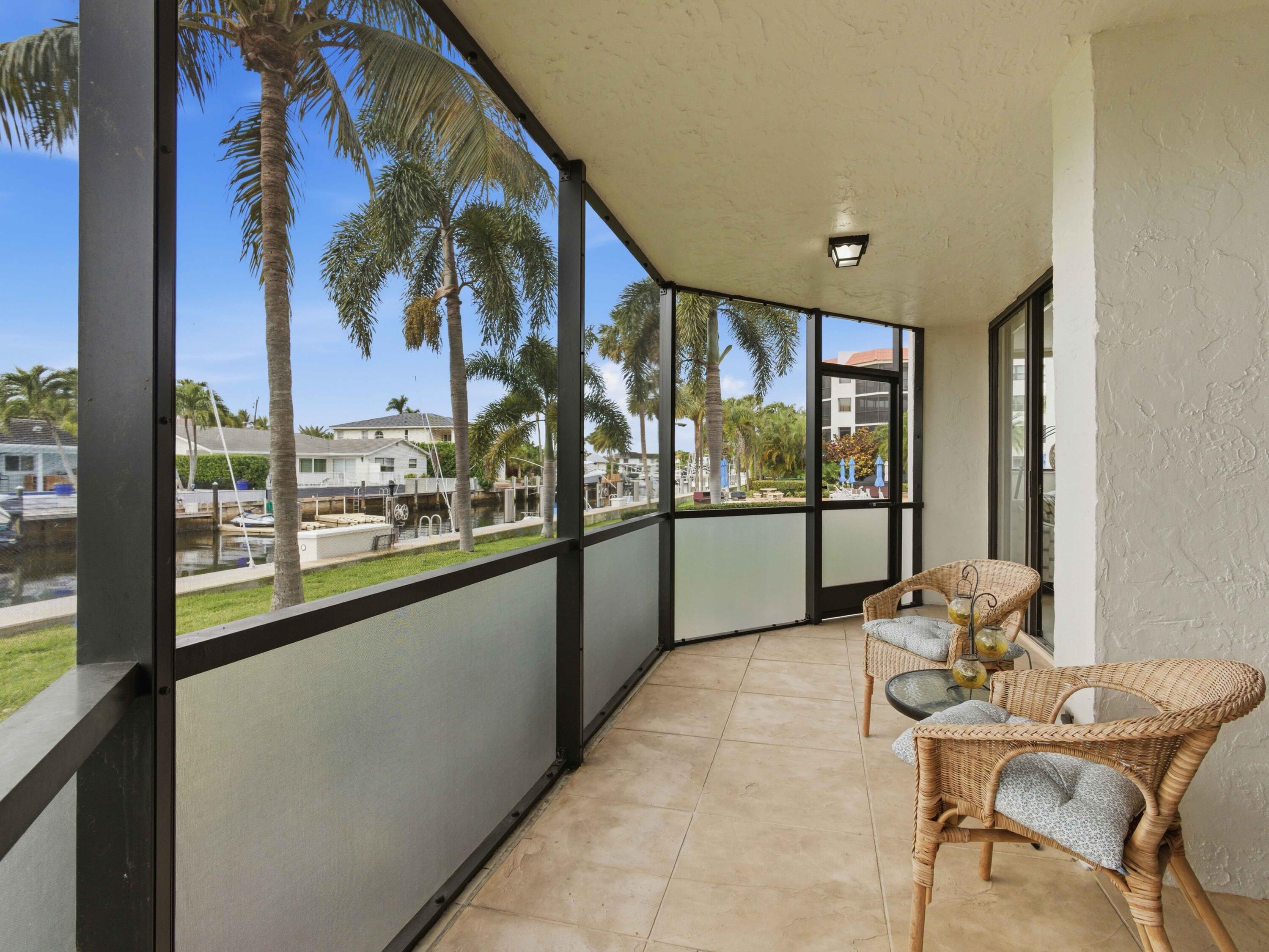 800 Jeffery Street, Unit 102 Boca Raton, FL 33487 - Photo 11 of 23 2 of 2 Screened Terraces
