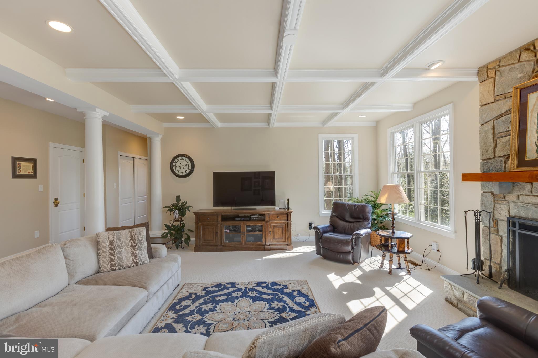 1282 Cobble Pond Way Vienna, VA 22182 - Photo 28 of 76 10 ft. ceiling, carpet, recessed lighting