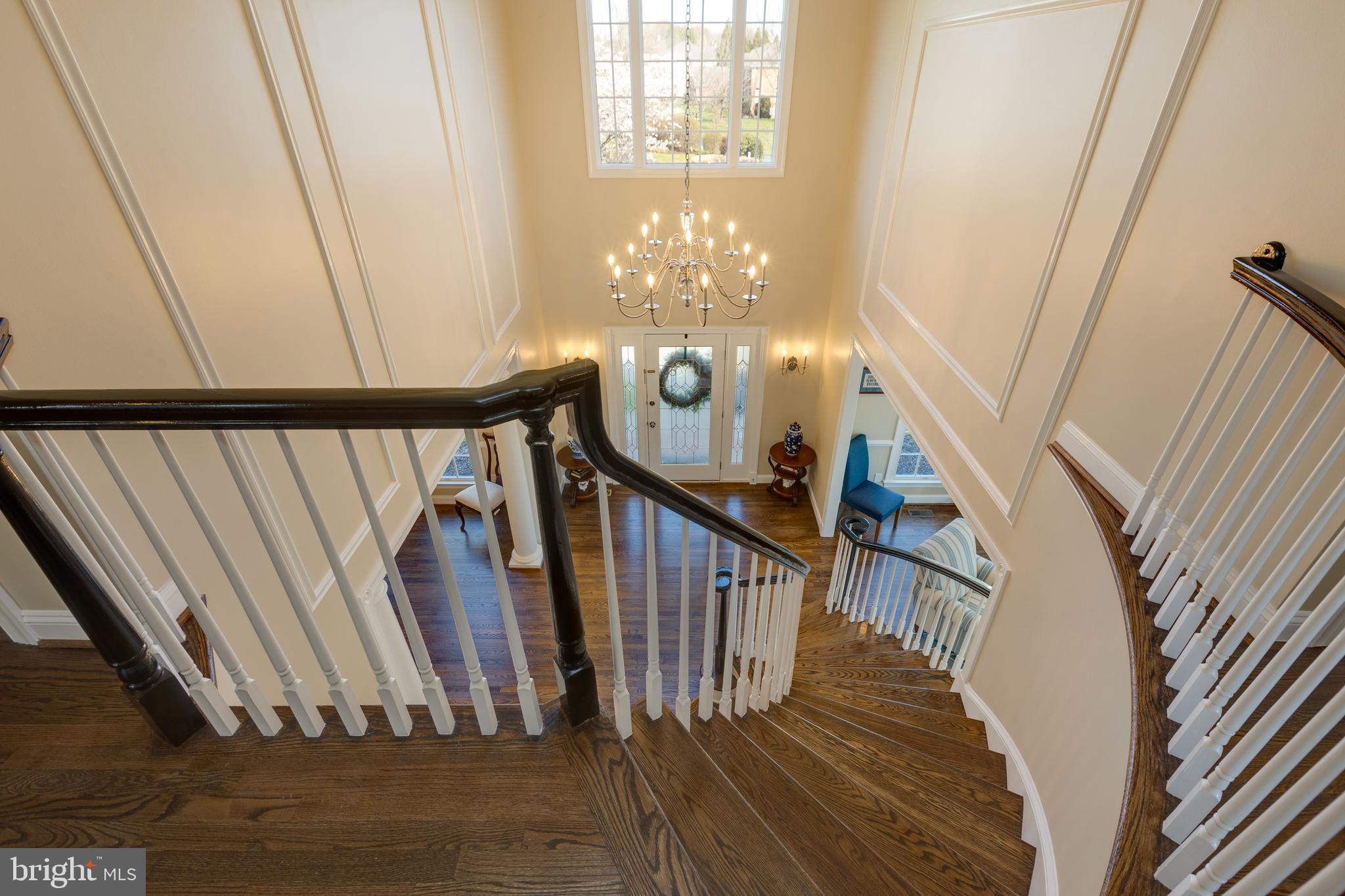1282 Cobble Pond Way Vienna, VA 22182 - Photo 38 of 76 View of front door from upper level