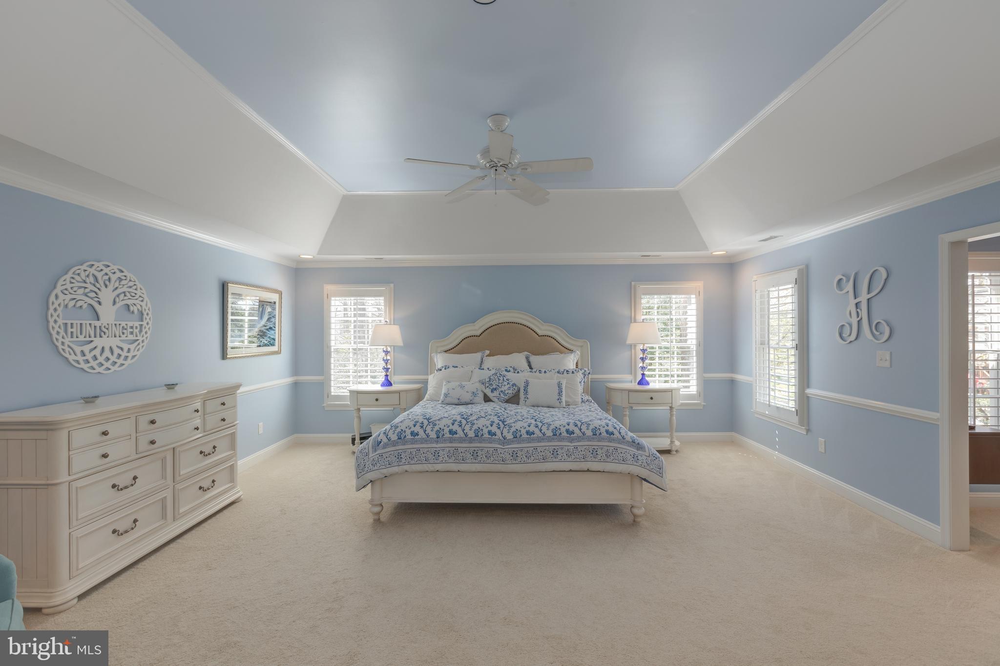 1282 Cobble Pond Way Vienna, VA 22182 - Photo 40 of 76 Serene master bedroom with plantation shutters