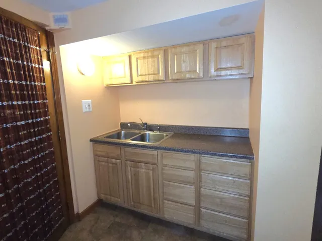 a utility room with a sink