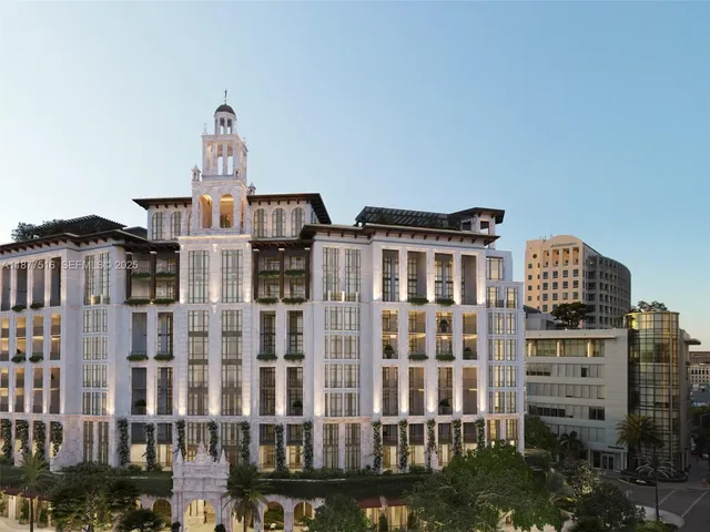 a view of a city with tall buildings