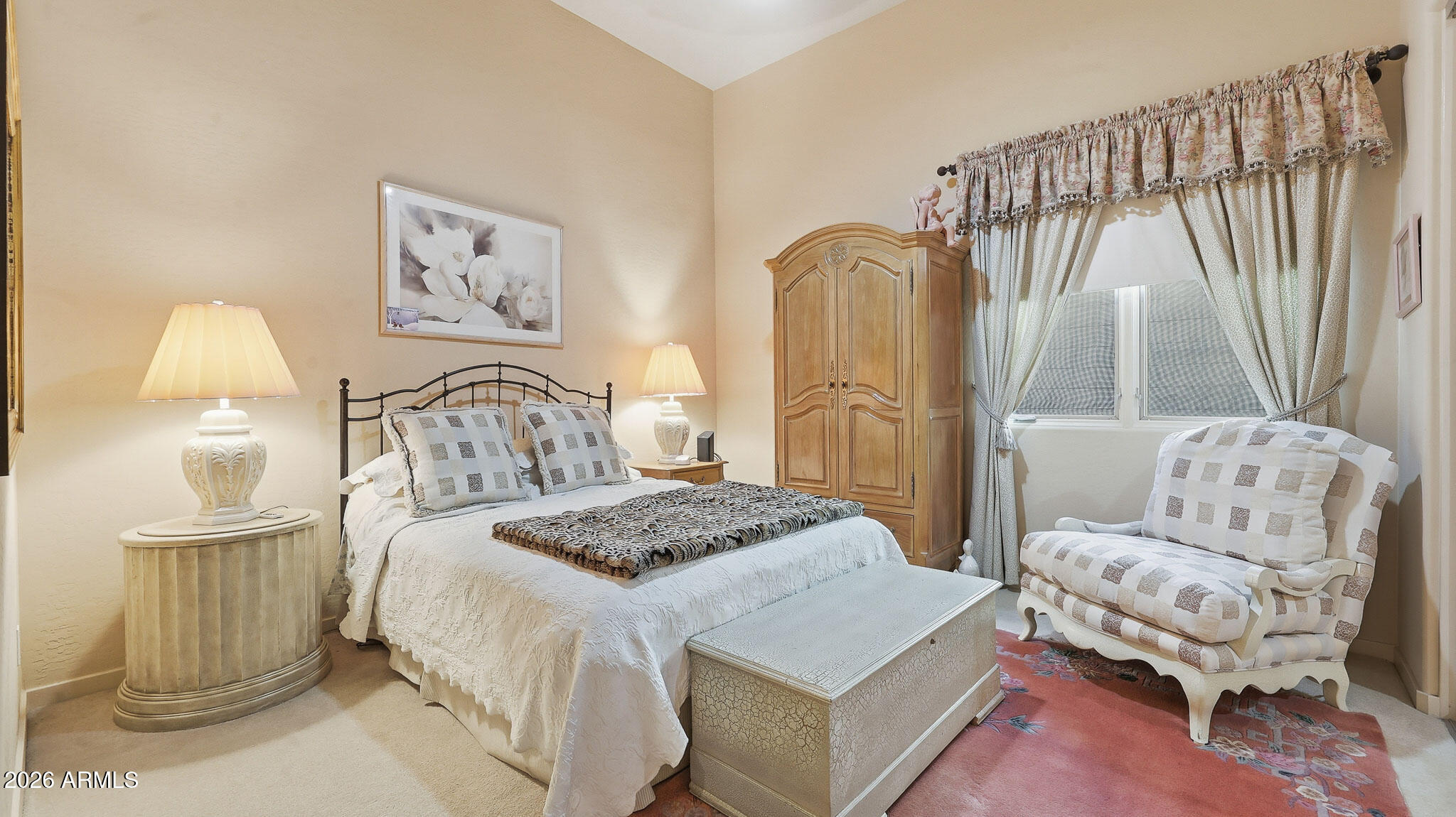 14341 East Geronimo Road Scottsdale, AZ 85259 - Photo 22 of 40 a bedroom with a bed and a chair