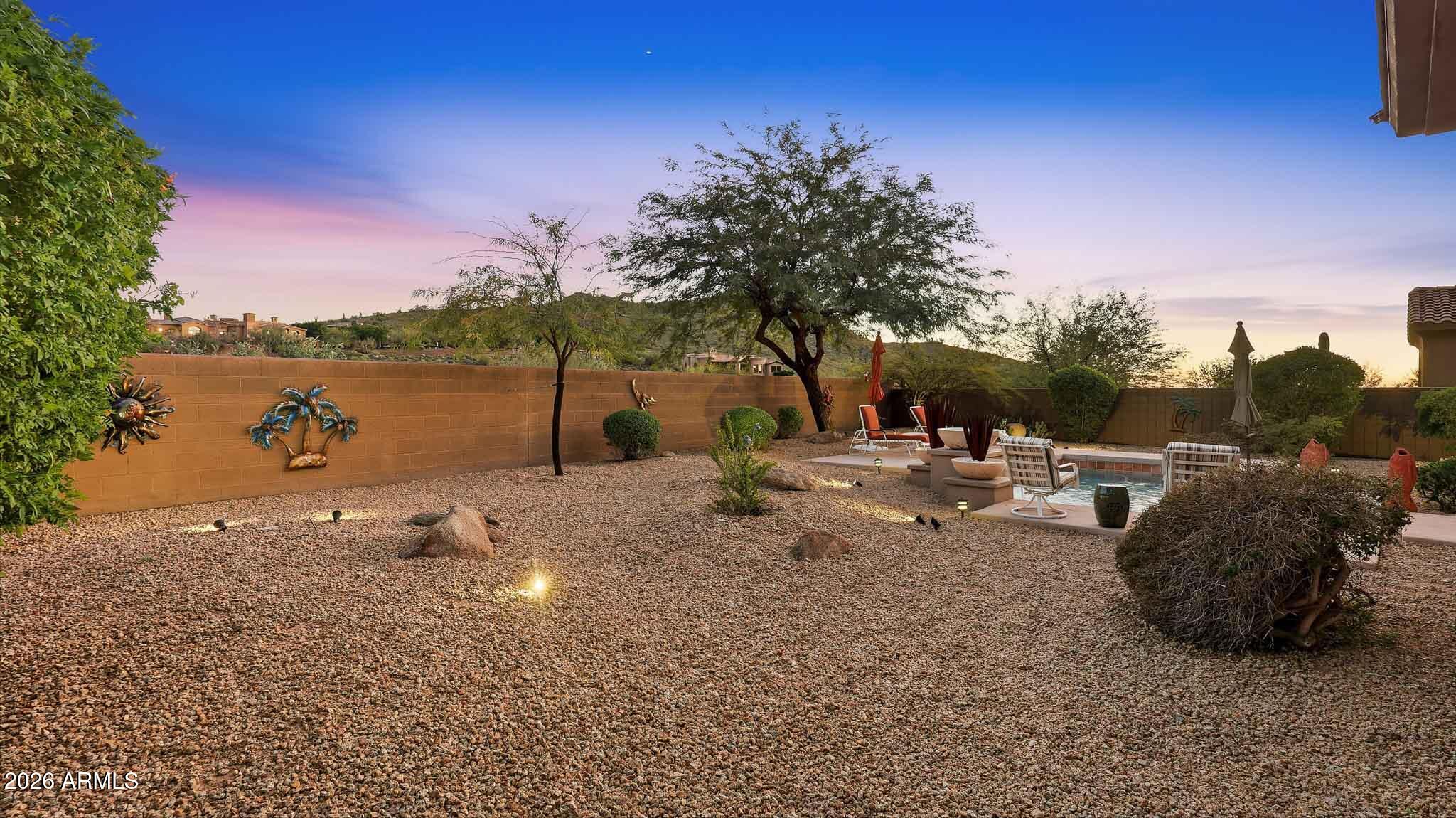 14341 East Geronimo Road Scottsdale, AZ 85259 - Photo 33 of 40 a view of a lake with outdoor space
