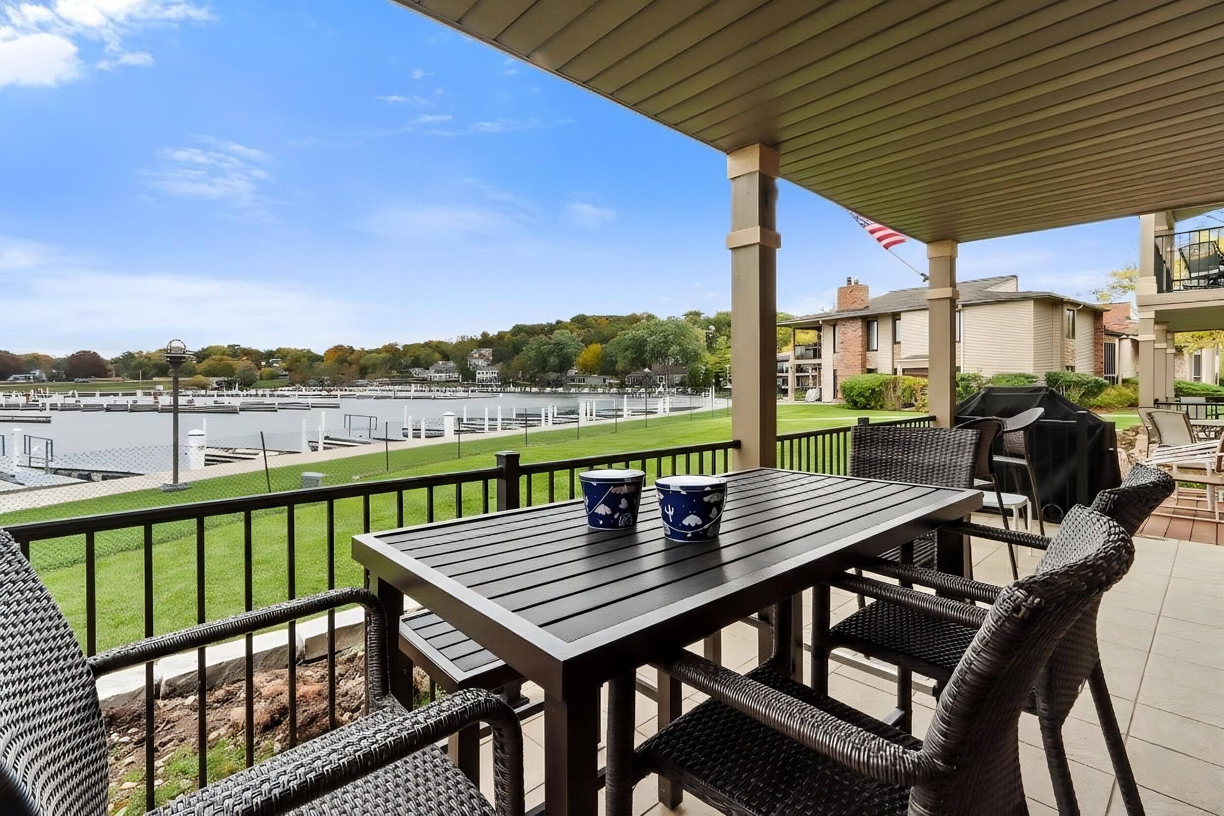 12 Abbey Villa Circle, Unit C Fontana, WI 53125 - Photo 13 of 28 Patio With A View