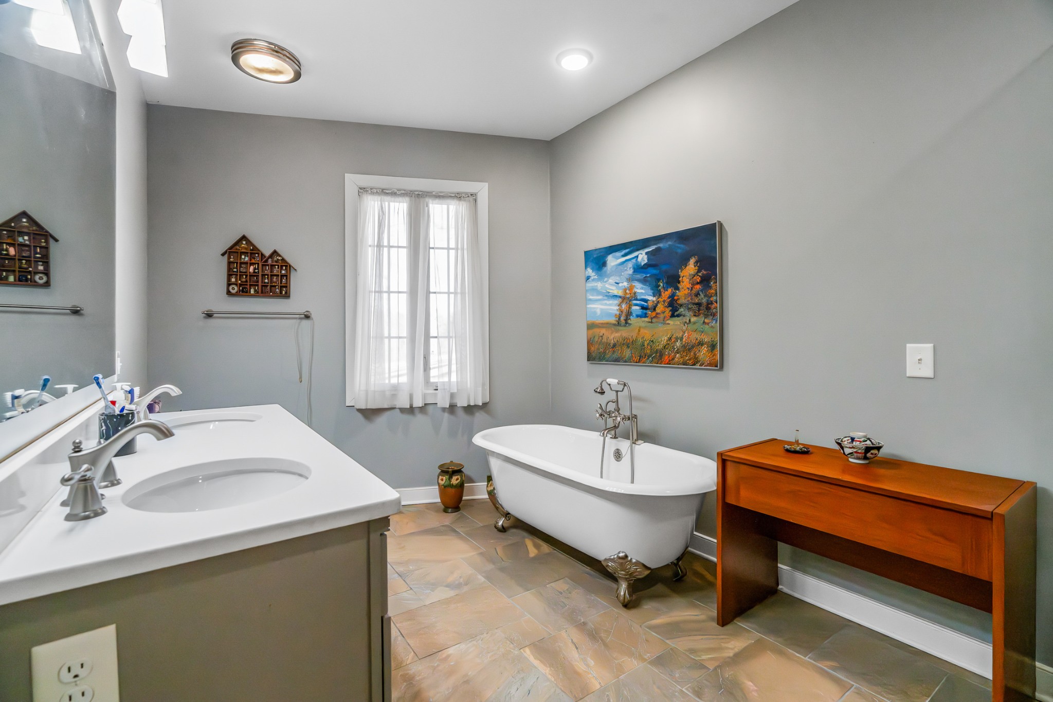 1290 Stillhouse Branch Road Sparta, TN 38583 - Photo 30 of 51 a spacious bathroom with a double vanity sink and mirror