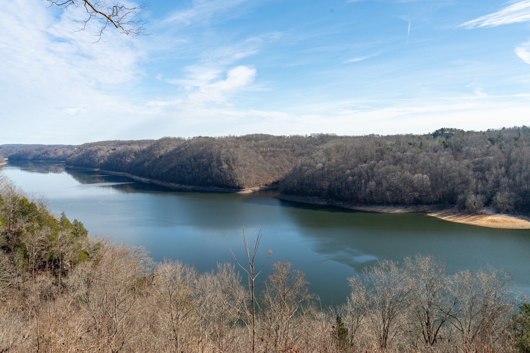 1290 Stillhouse Branch Road Sparta, TN 38583 - Photo 41 of 51 a view of a lake with mountain in the background