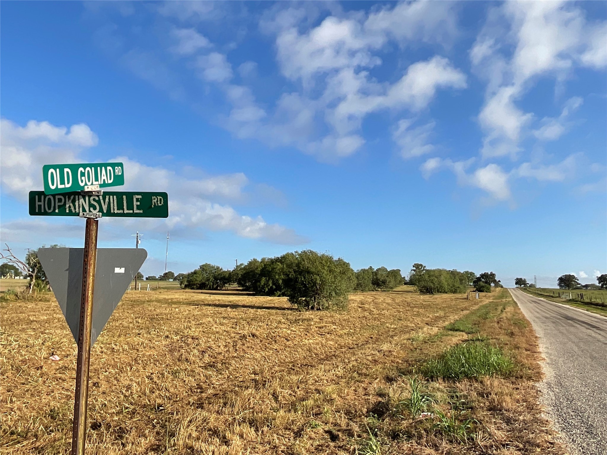 1932 Old Goliad Road Cuero, TX 77954 - Photo 4 of 25 a view of a street with a building in the background