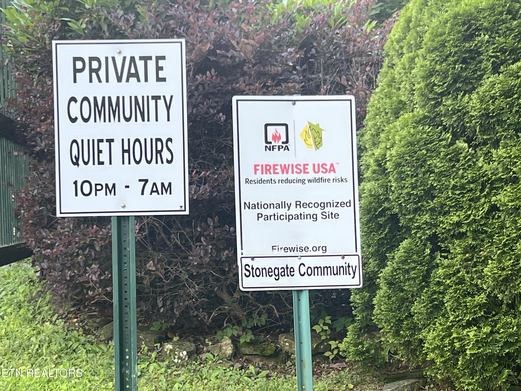 802 Stonegate Way Townsend, TN 37882 - Photo 41 of 44 a sign on the side of the street
