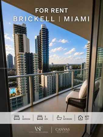 $4,000 | 1100 South Miami Avenue, Unit 2002, Miami, FL 33130