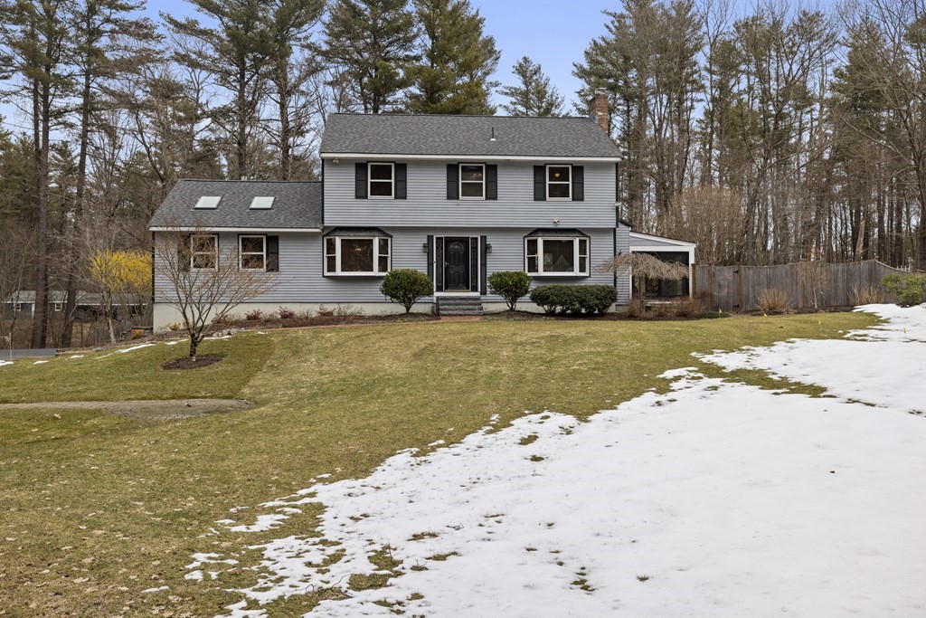 270 Middleton Road Boxford, MA 01921 - Photo 12 of 40 front view of a house with a yard