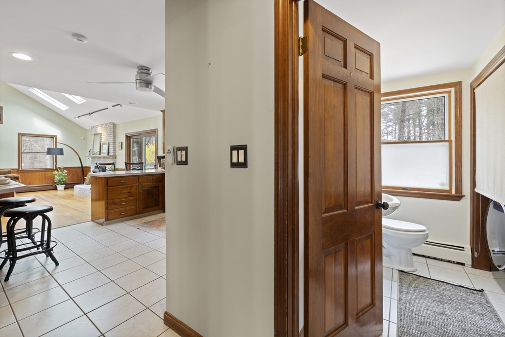 270 Middleton Road Boxford, MA 01921 - Photo 30 of 40 a view of a hallway with bathroom and a view of bathroom