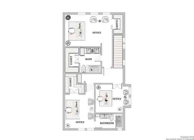 a picture of a floor plan