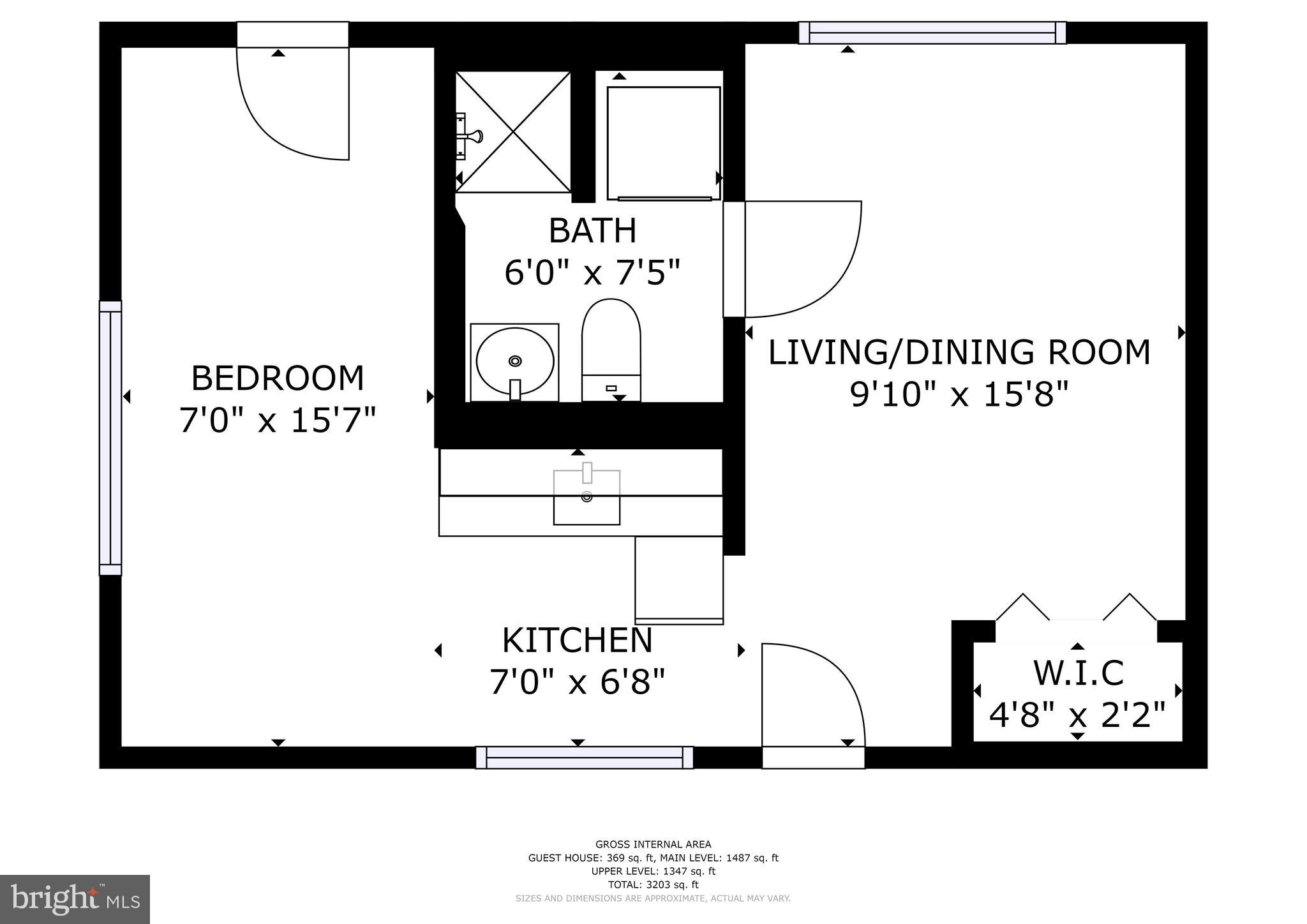 6100 Namakagan Road Bethesda, MD 20816 - Photo 54 of 54 Floor Plan Bonus Cottage