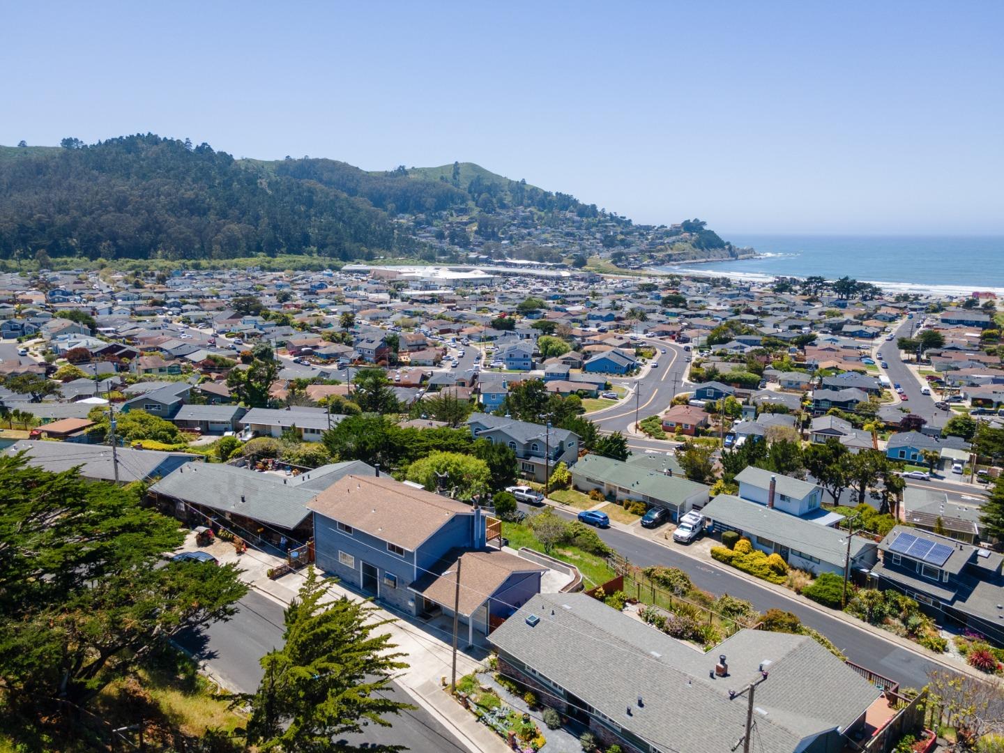 720 Alta Vista Drive Pacifica, CA 94044 - Photo 33 of 40 an aerial view of a city with lots of residential buildings
