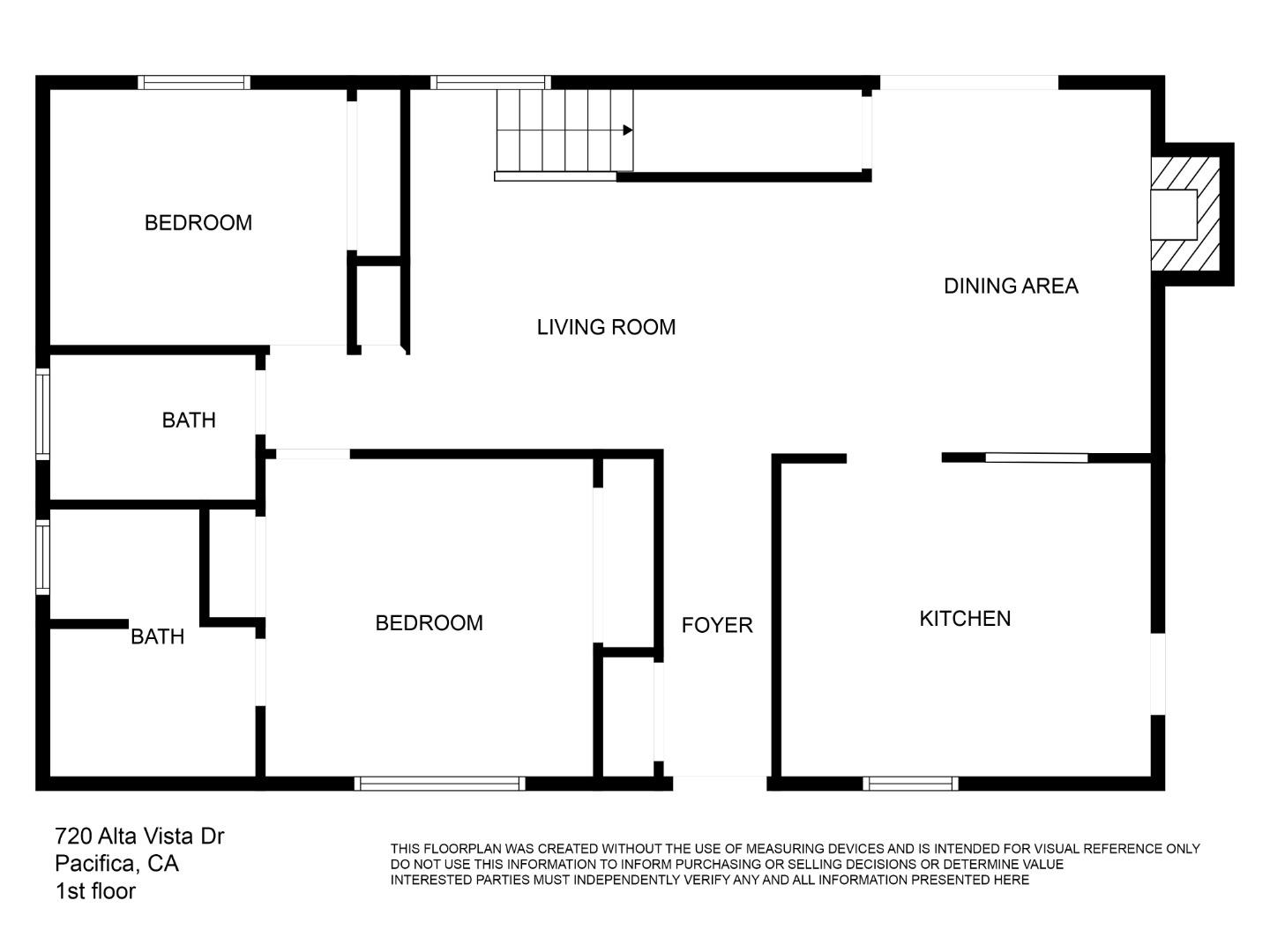 720 Alta Vista Drive Pacifica, CA 94044 - Photo 38 of 40 a black and white photo of a picture
