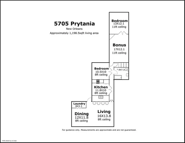 $1,800 | 5705 Prytania Street, New Orleans, LA 70115