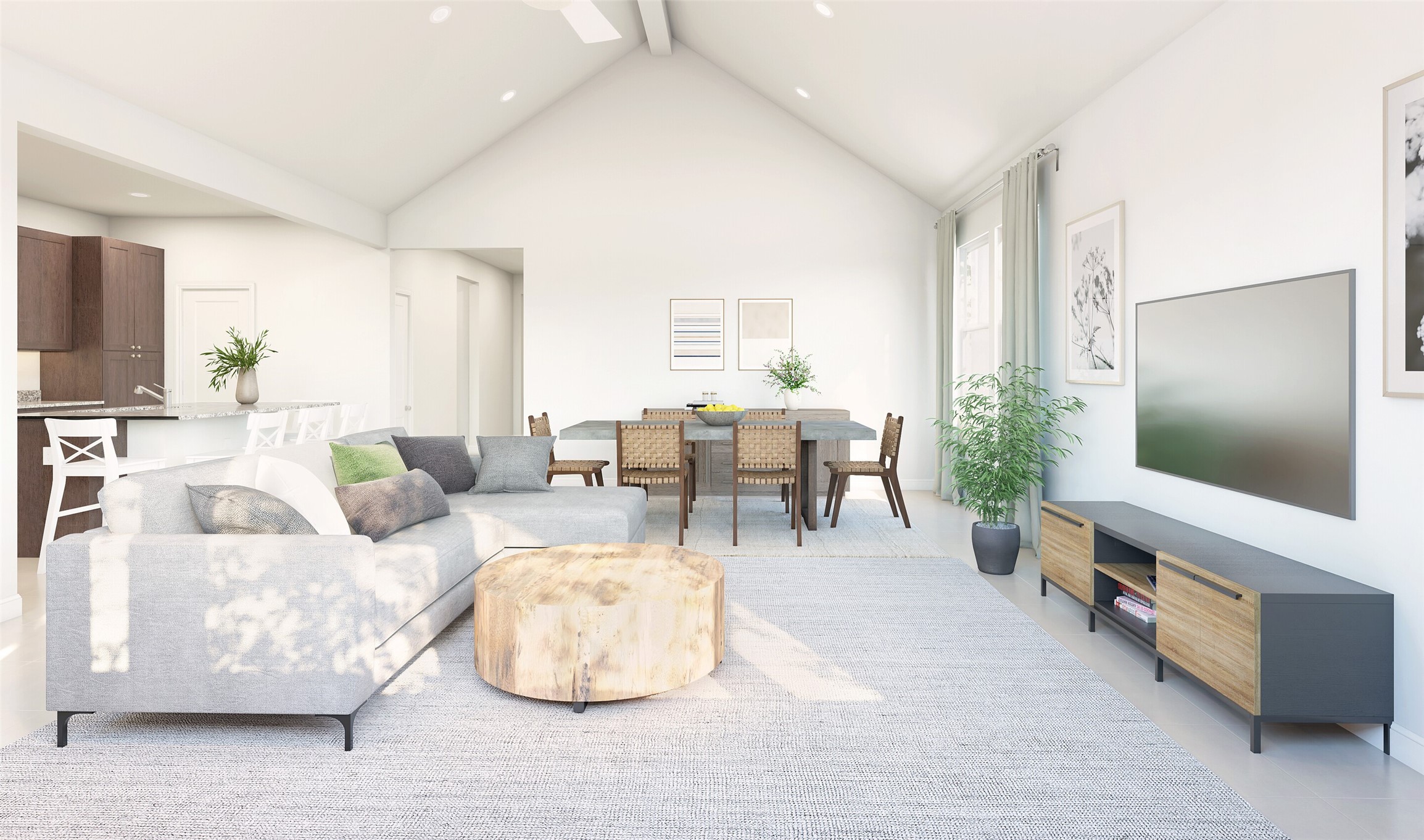 29406 Suncreek Rnch Court Waller, TX 77484 - Photo 7 of 23 a living room with furniture and a flat screen tv