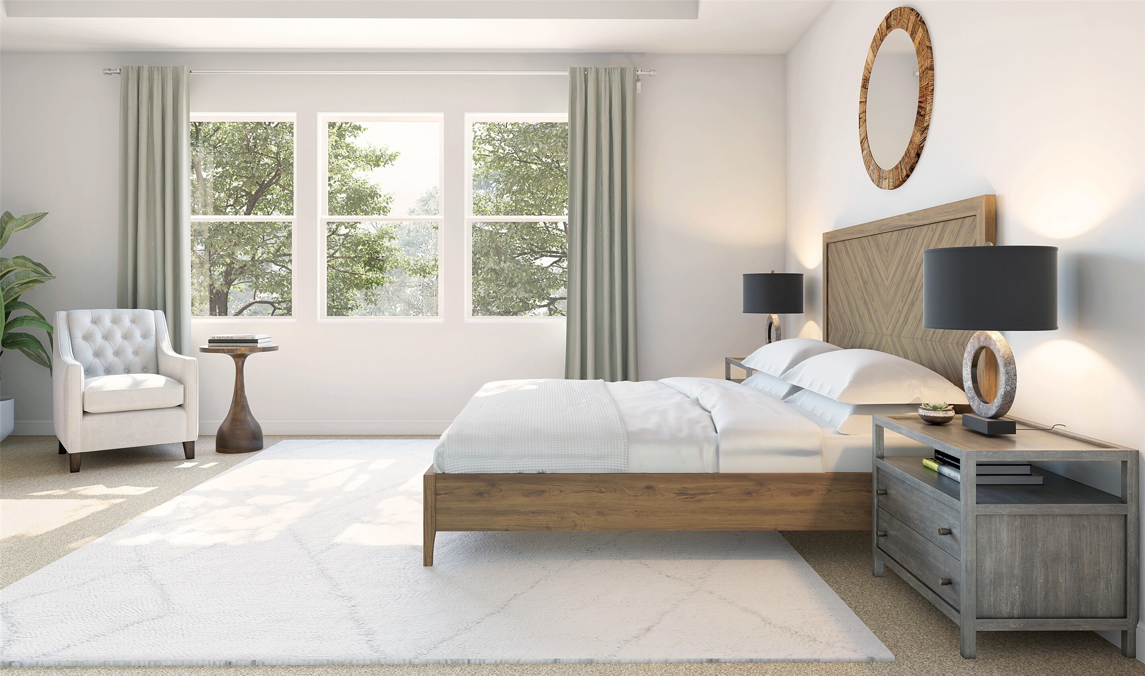 29406 Suncreek Rnch Court Waller, TX 77484 - Photo 9 of 23 a bedroom with bed couch and a window