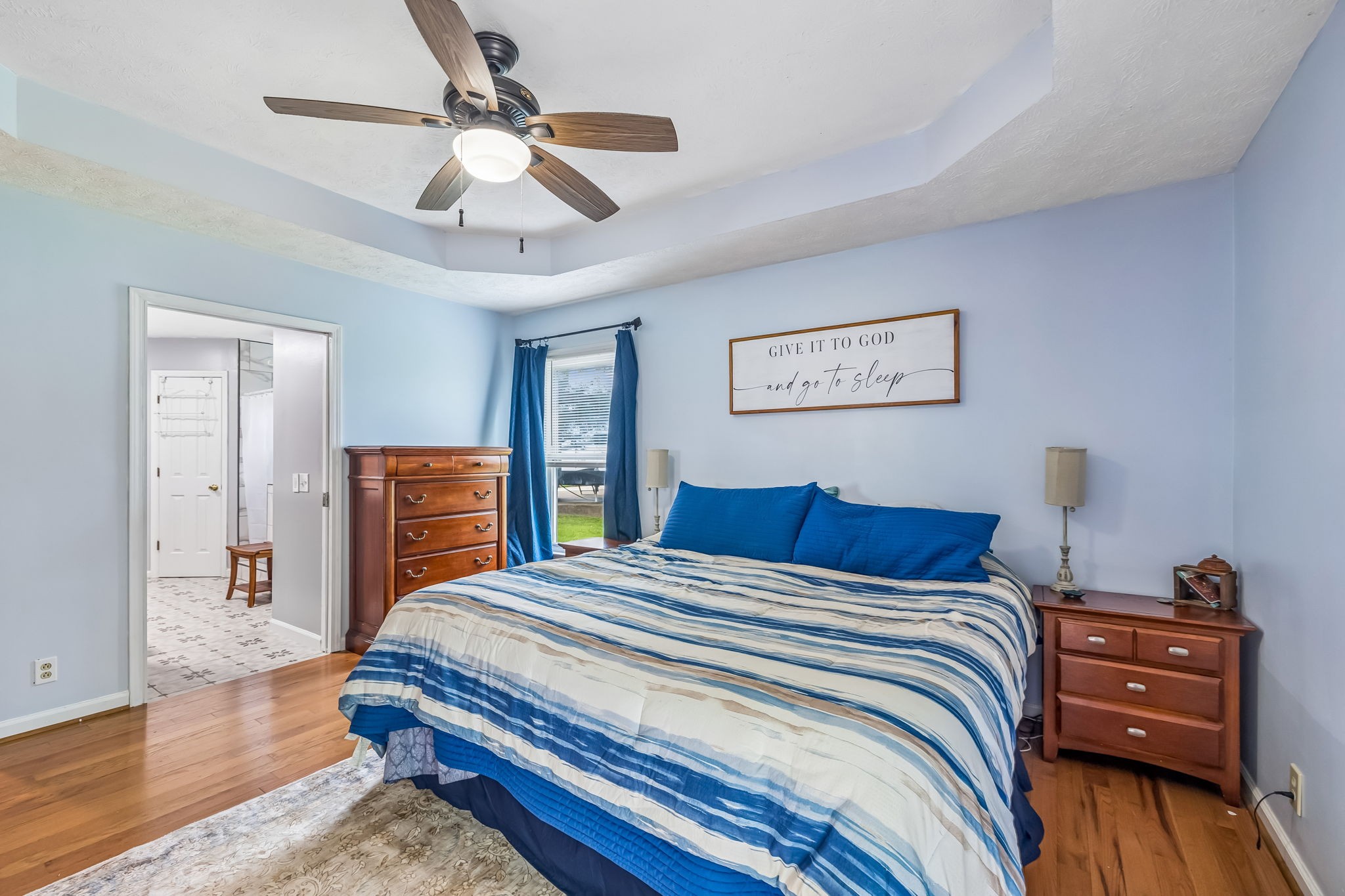 3516 Laurel Court Murfreesboro, TN 37129 - Photo 21 of 65 a bedroom with bed and wooden floor