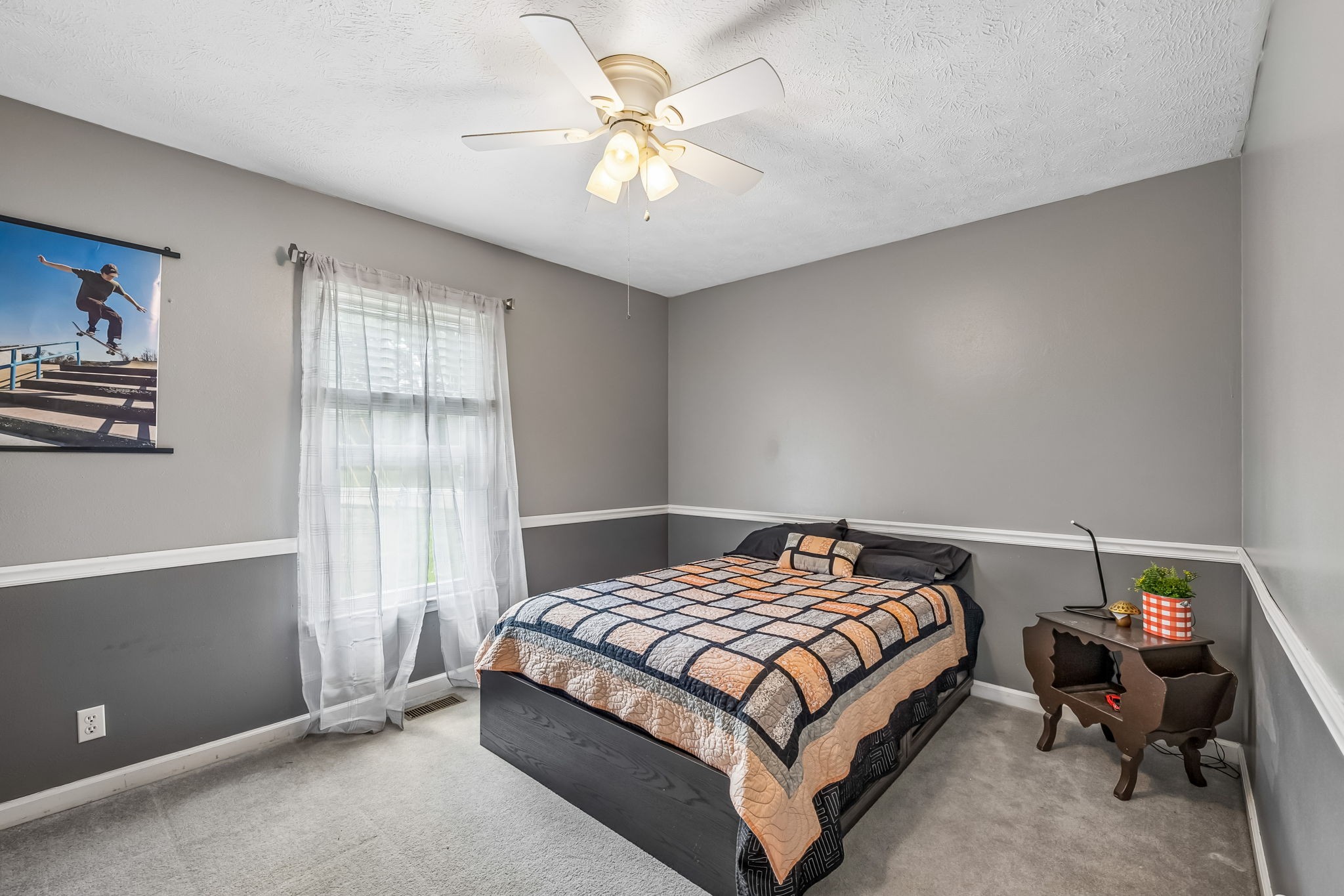 3516 Laurel Court Murfreesboro, TN 37129 - Photo 26 of 65 a bedroom with a bed and a chandelier